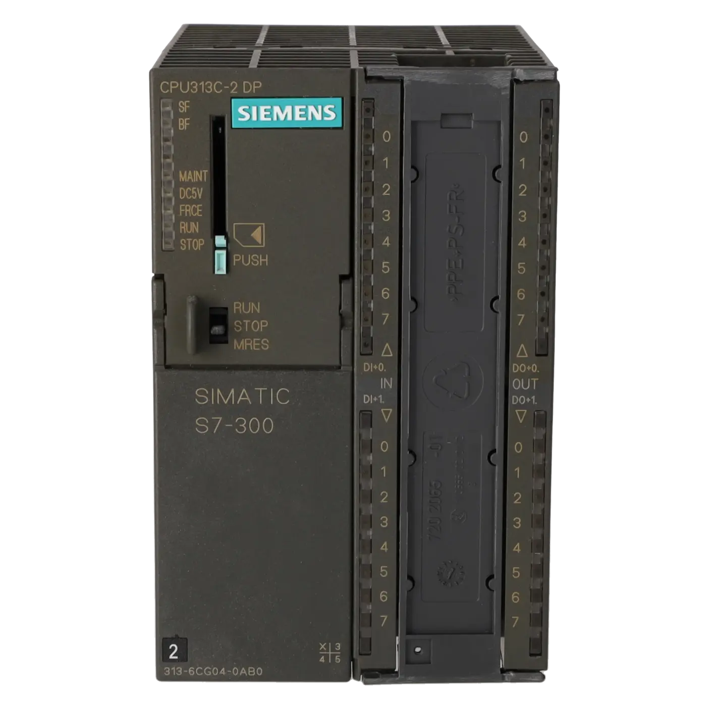 SIEMENS 6ES7313-6CG04-0AB0, Baugruppen, CPU / Zentralbaugruppen, K0252207, Bild 1