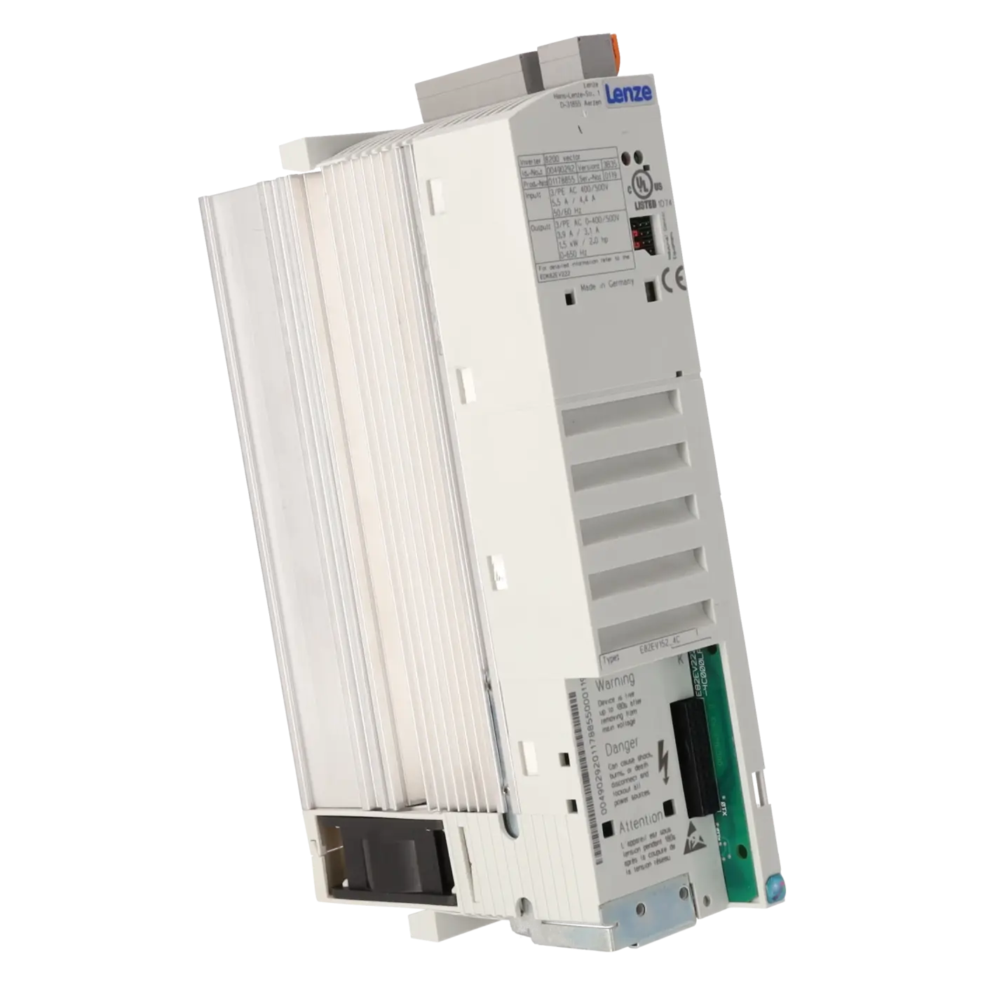 Lenze E82EV152K4C, Antriebstechnik, Umrichter, K0332162, Bild 8