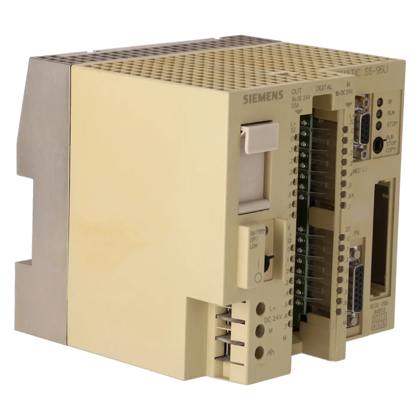 SIEMENS 6ES5095-8MB03, PLC Controls, Central Processing Units, K0000850, Image 8