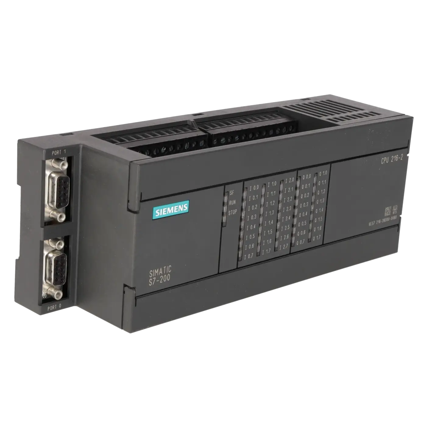 SIEMENS 6ES7216-2BD00-0XB0, PLC Controls, Central Processing Units, K0002263, Image 8