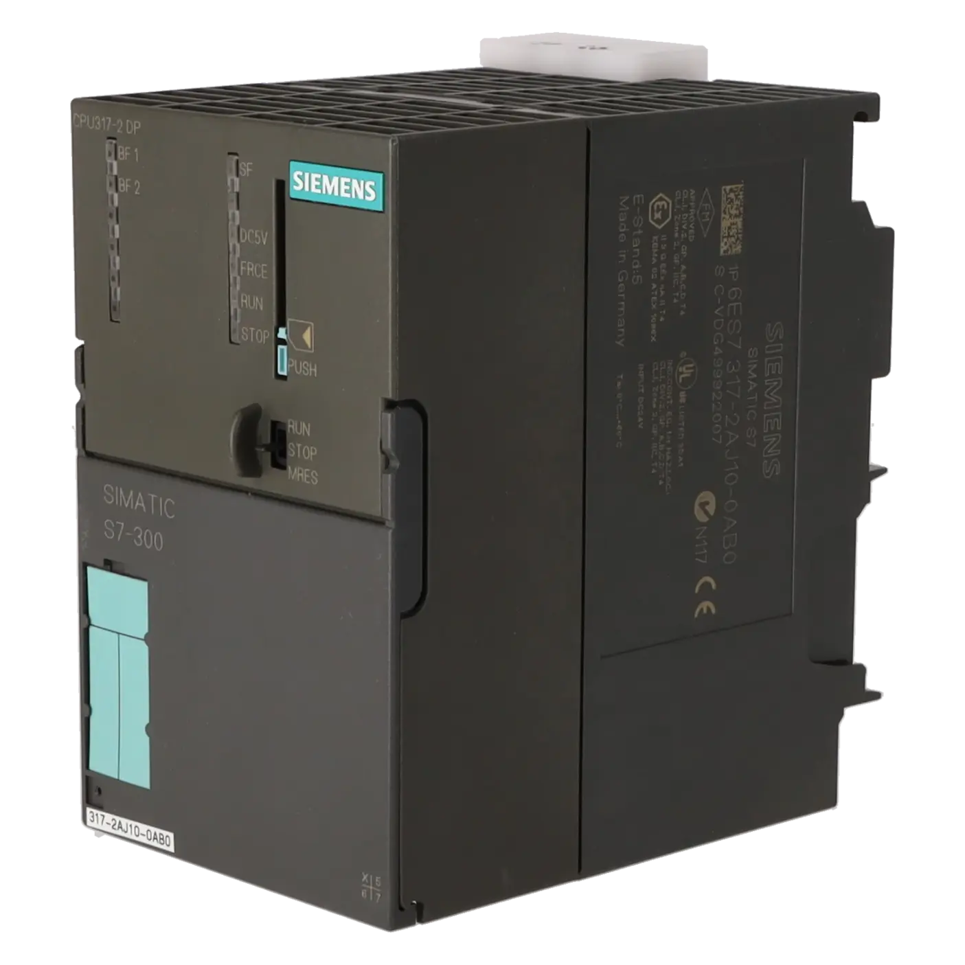 SIEMENS 6ES7317-2AJ10-0AB0, Baugruppen, CPU / Zentralbaugruppen, K0118521, Bild 2