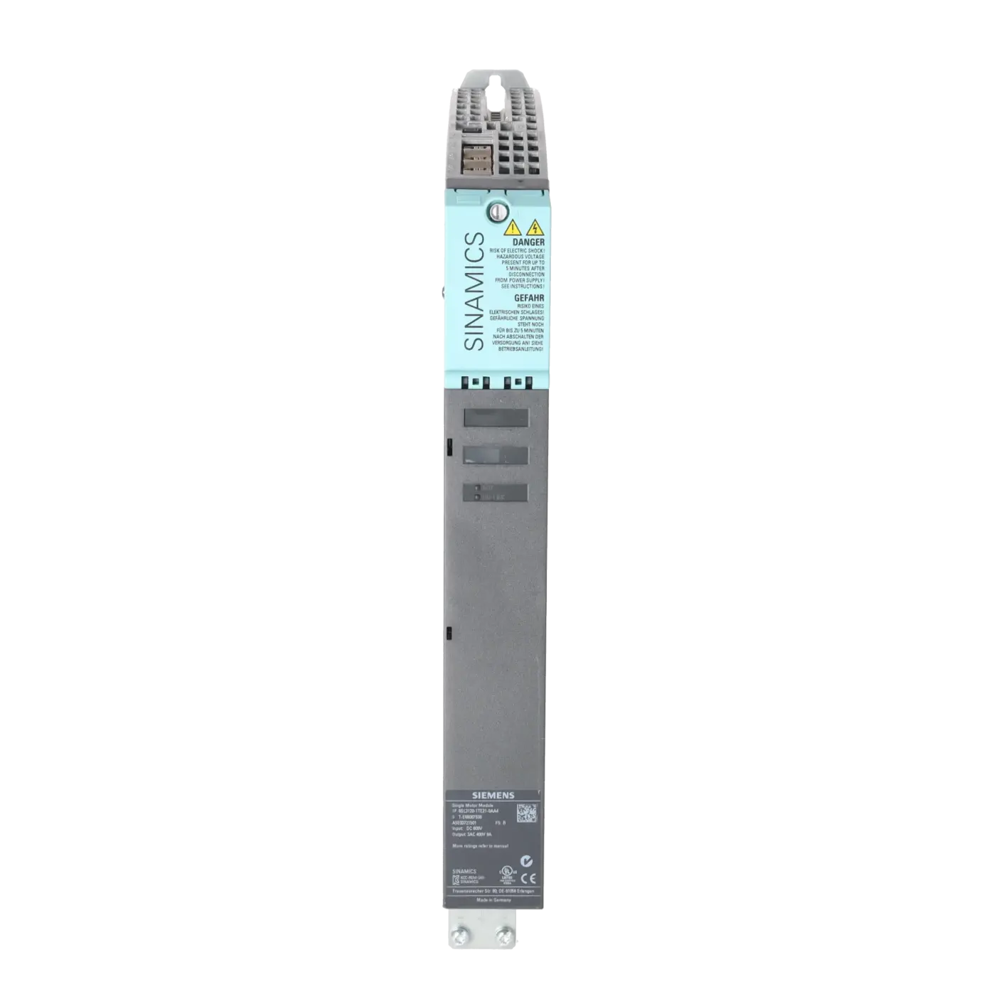 SIEMENS 6SL3120-1TE21-0AA4, Antriebstechnik, Wechselrichter, K1001042, Bild 1