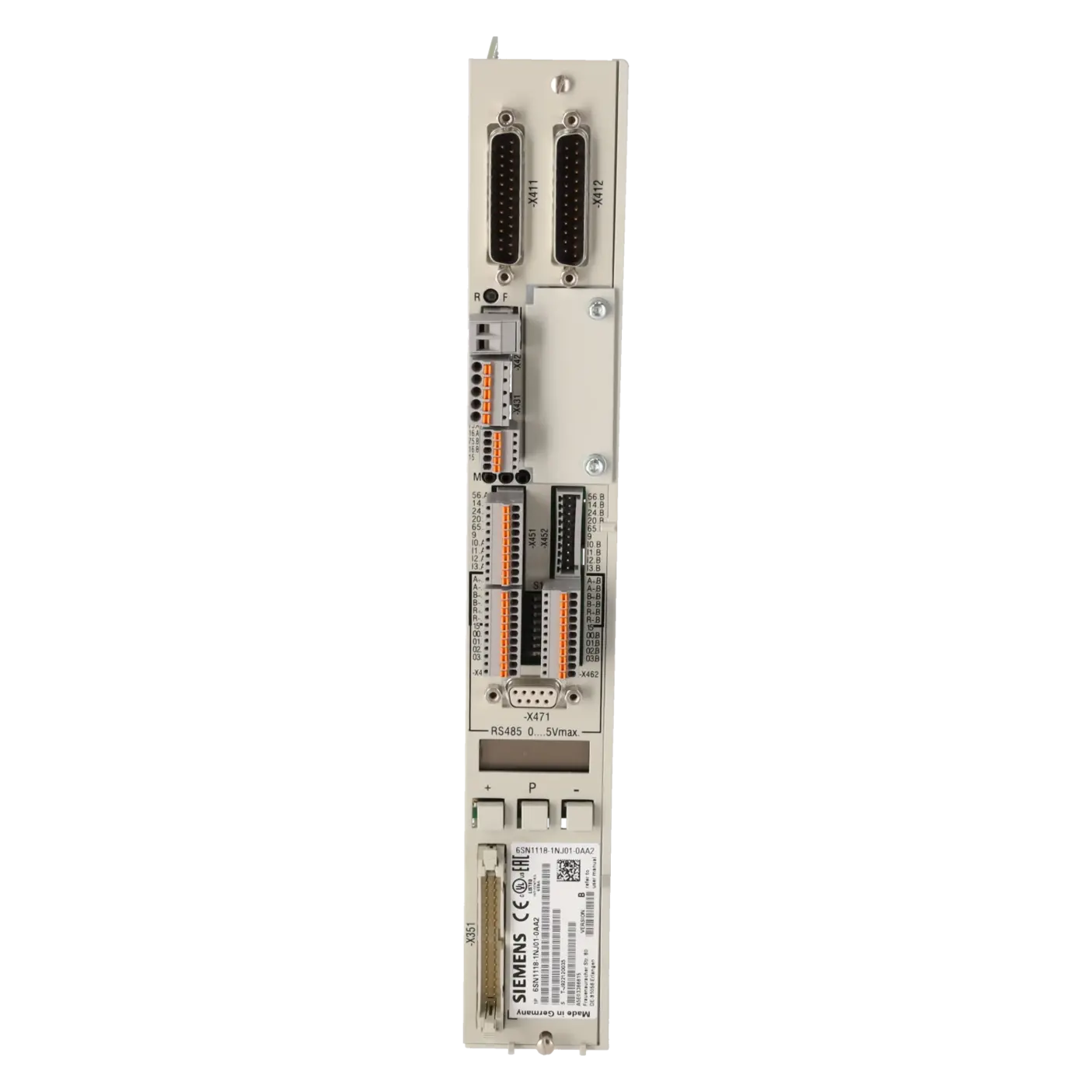 SIEMENS 6SN1118-1NJ01-0AA2, Antriebstechnik, Reglerkarten, K1003239, Bild 1