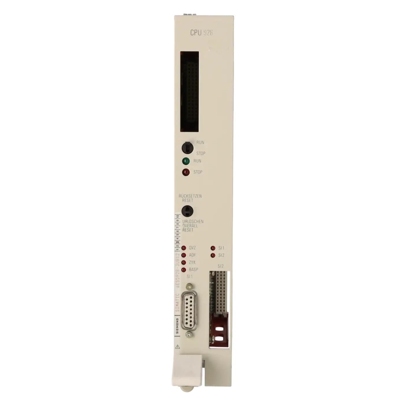 SIEMENS 6ES5928-3UB12, PLC Controls, Central Processing Units, K0138381, Image 1