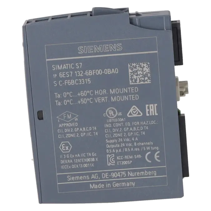 SIEMENS 6ES7132-6BF00-0BA0, PLC Controls, Digital Input / Output Modules, K0316551, Image 3