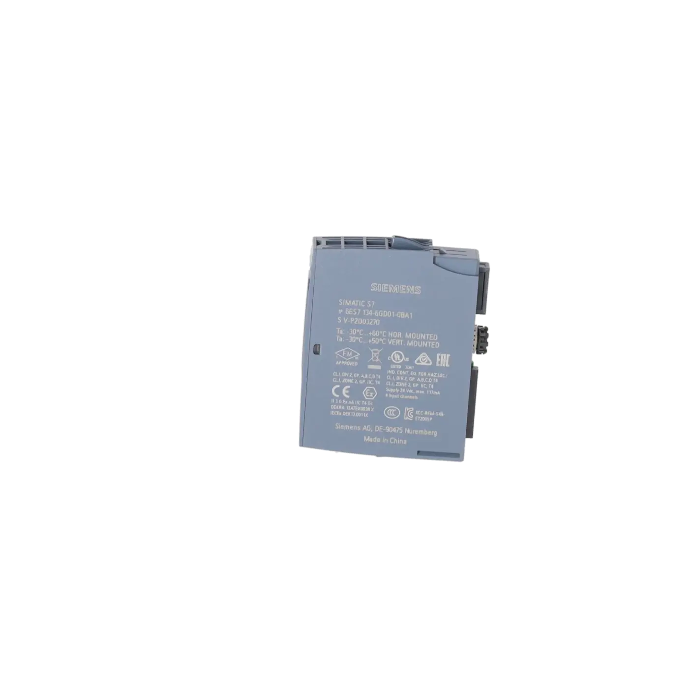 SIEMENS 6ES7134-6GD01-0BA1, PLC Controls, Analog Input / Output Modules, K1152057, Image 3