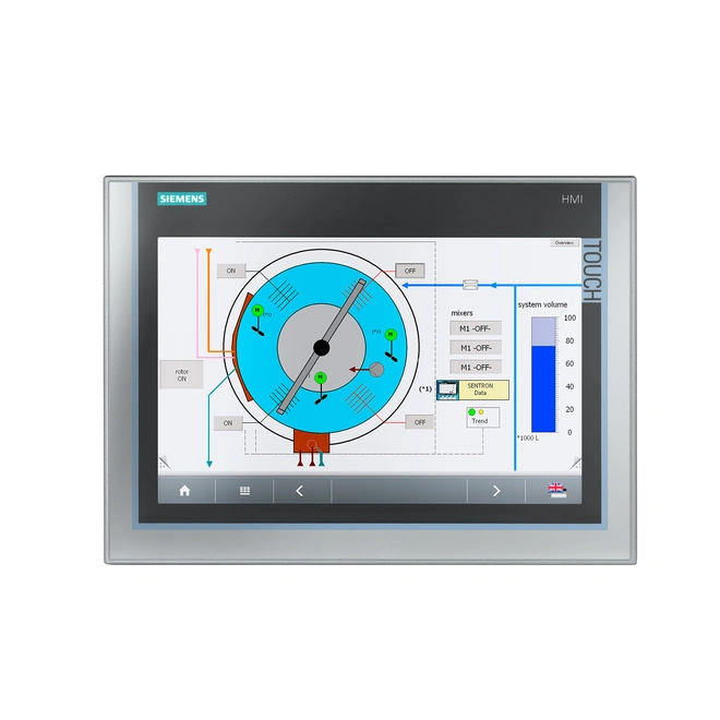 SIEMENS 6AG1124-0MC01-4AX0, HMI, Touch-Panels, K0339158