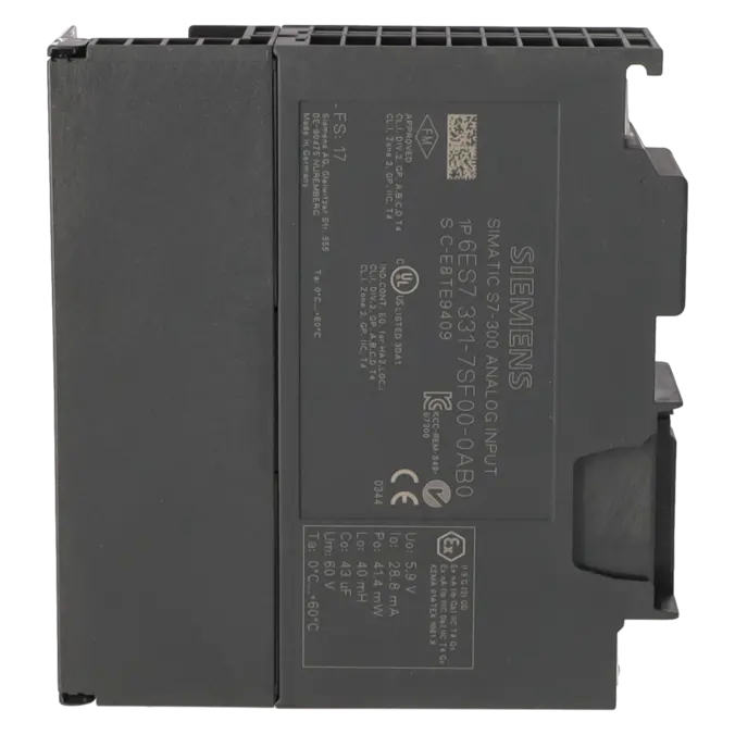 SIEMENS 6ES7331-7SF00-0AB0, Baugruppen, SIMATIC S7-300, K0118581, Bild 3
