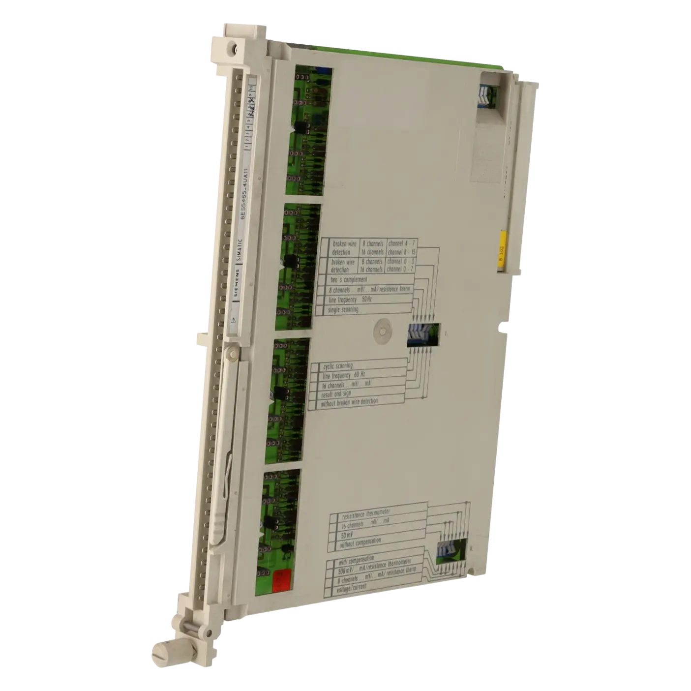SIEMENS 6ES5465-4UA11, PLC Controls, Analog Input / Output Modules, K0137004, Image 2