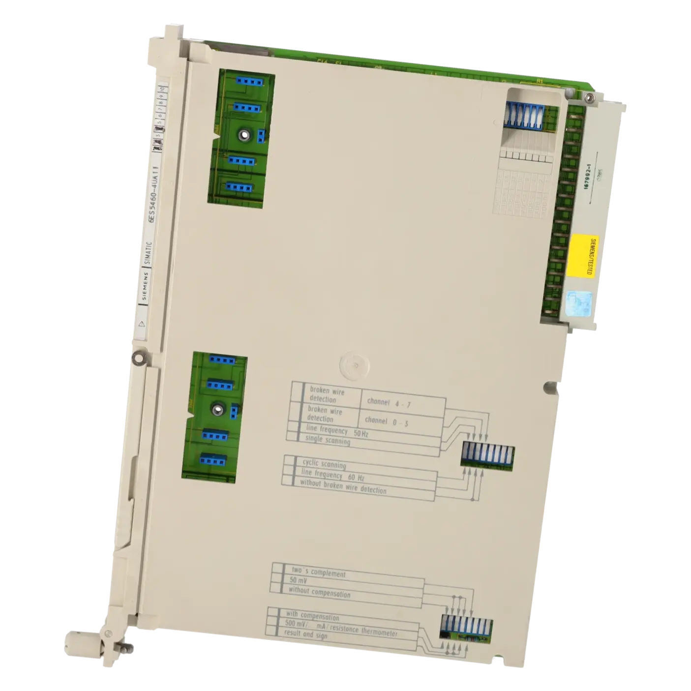 SIEMENS 6ES5460-4UA11, Baugruppen, SIMATIC-S5-Aktion, K0137086, Bild 3