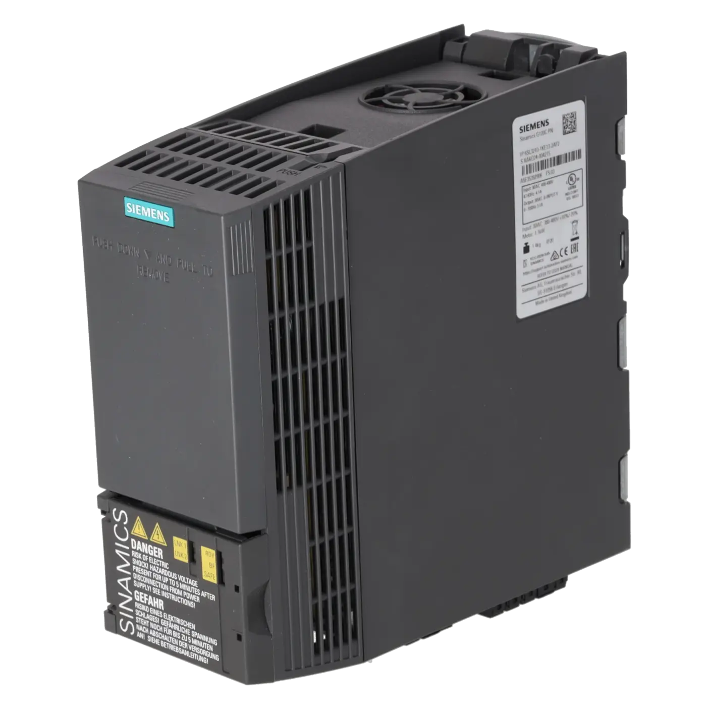 SIEMENS 6SL3210-1KE13-2AF2, Antriebstechnik, Umrichter, K1098190, Bild 2