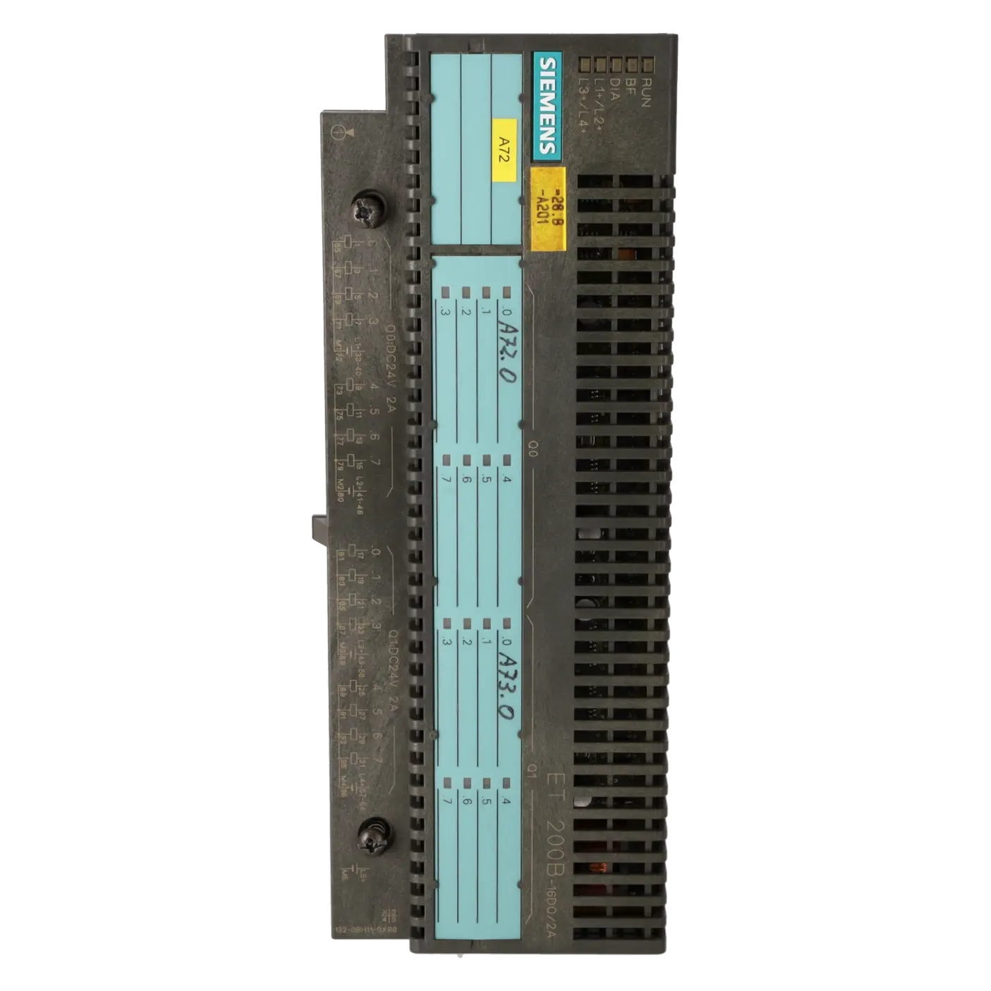 SIEMENS 6ES7132-0BH11-0XB0, PLC Controls, Digital Input / Output Modules, K0118073, Image 1