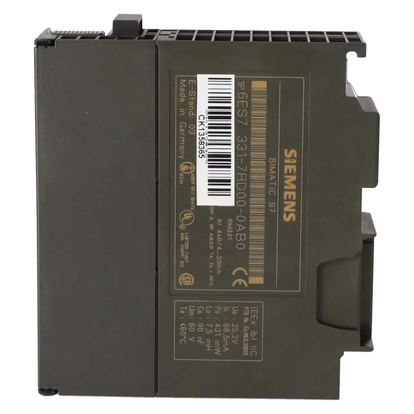 SIEMENS 6ES7331-7RD00-0AB0, Baugruppen, SIMATIC S7-300, K0118580, Bild 3