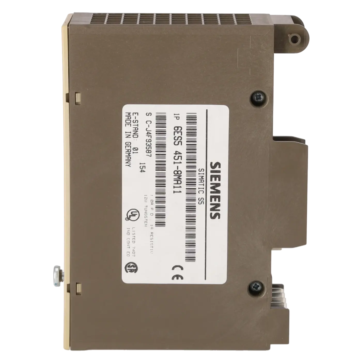 SIEMENS 6ES5451-8MA11, PLC Controls, SIMATIC-S5 Sales Offer, K0117547, Image 2