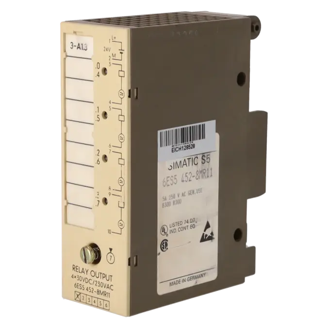 SIEMENS 6ES5452-8MR11, Baugruppen, SIMATIC-S5-Aktion, K0117550, Bild 1