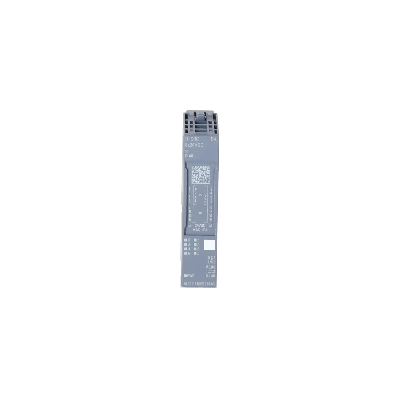 SIEMENS 6ES7131-6BF61-0AA0, PLC Controls, Digital Input / Output Modules, K1161616, Image 1