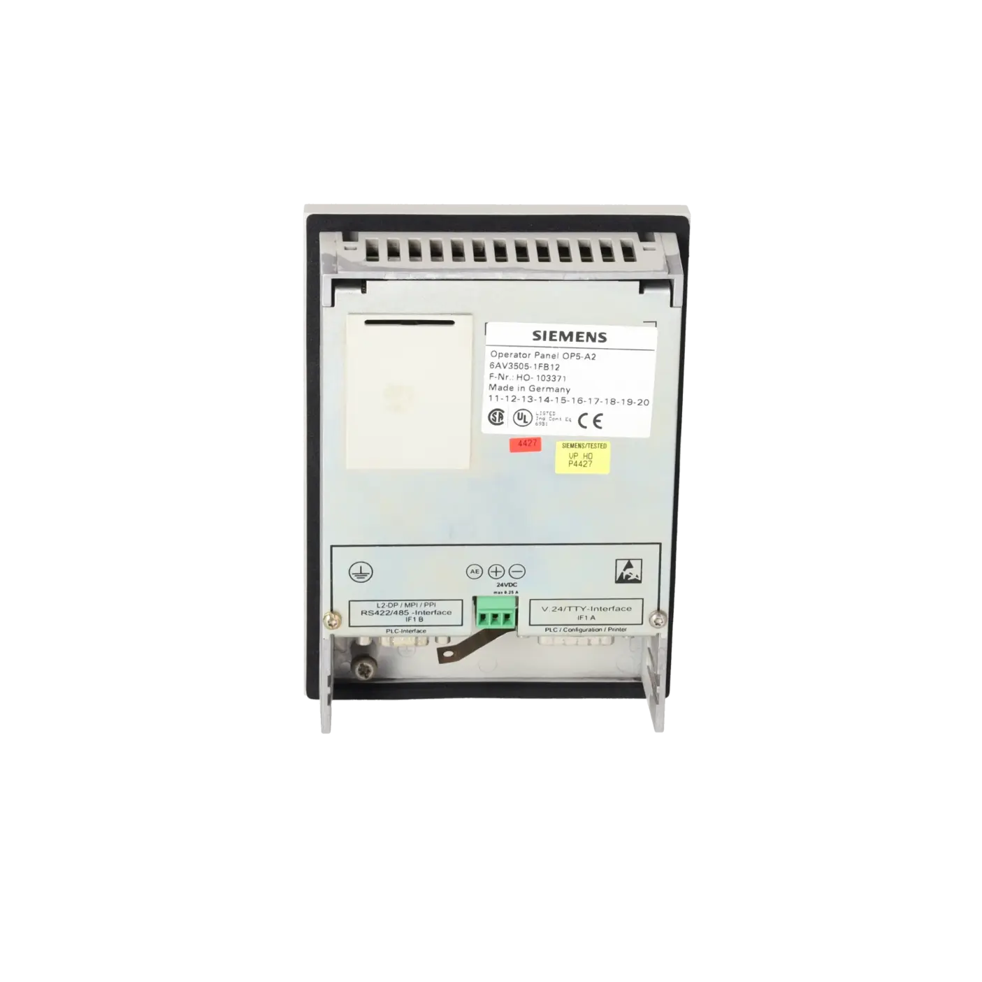 SIEMENS 6AV3505-1FB12, HMI, Operator Panels, K0136031, Image 5