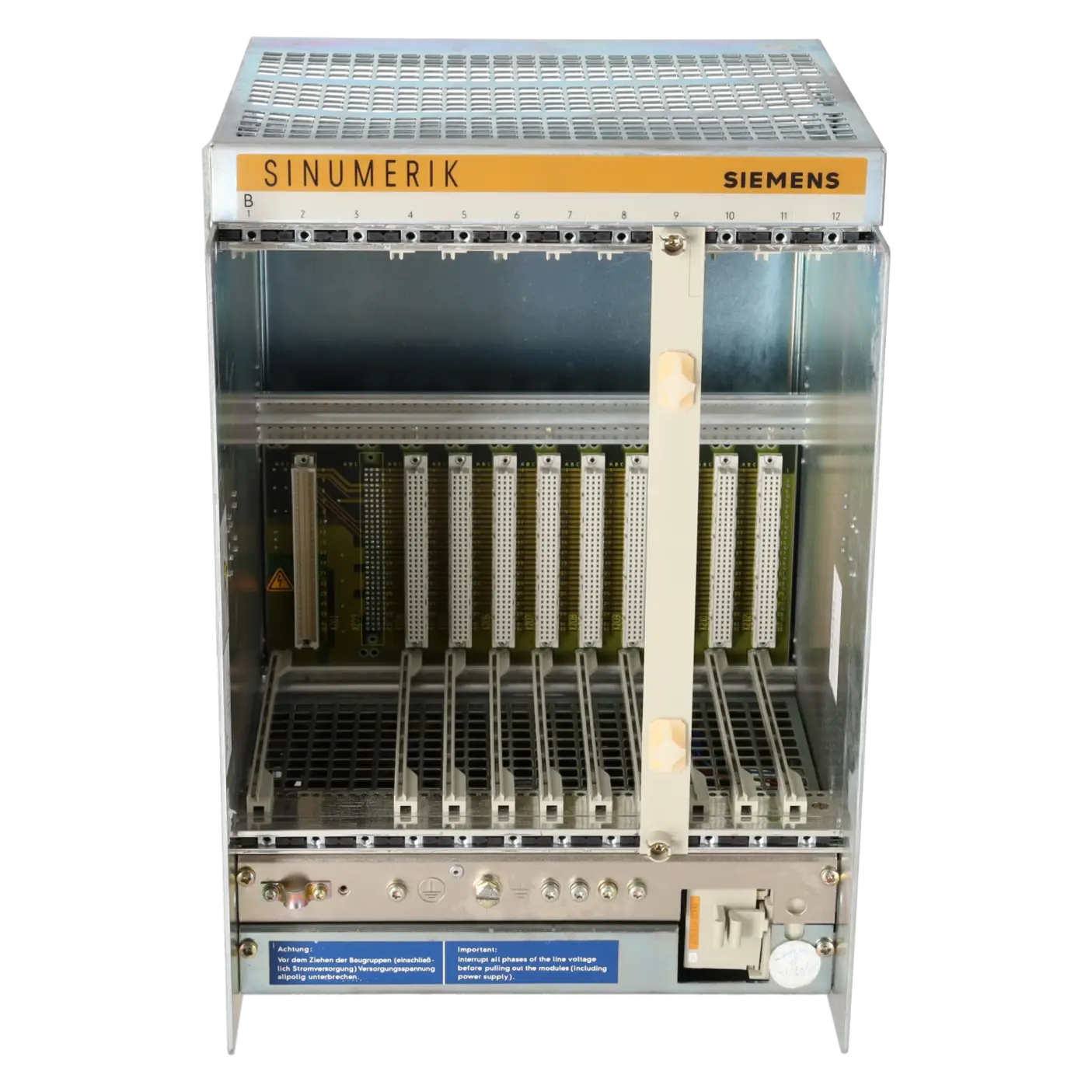 SIEMENS 6FM2805-1PB00-Z, Antriebstechnik, Racks / Baugruppenträger, K0227037, Bild 1