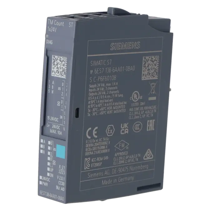 SIEMENS 6ES7138-6AA01-0BA0, Baugruppen, Funktionsbaugruppen, K1183868, Bild 2