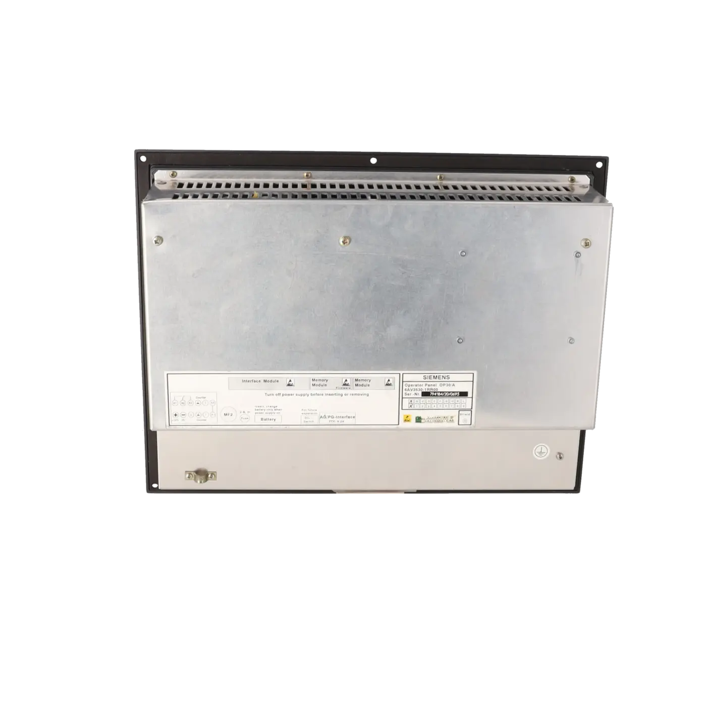 SIEMENS 6AV3530-1RR00, HMI, Operator Panels mit Key, K0137487, Bild 5