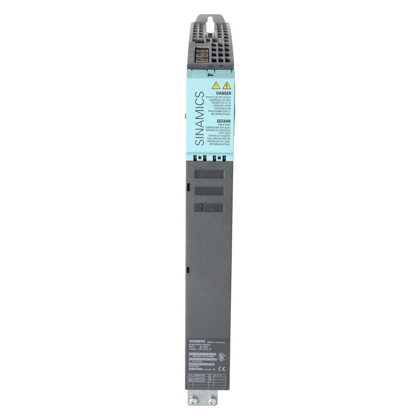 SIEMENS 6SL3120-1TE13-0AA0, Antriebstechnik, Wechselrichter, K0174865, Bild 1
