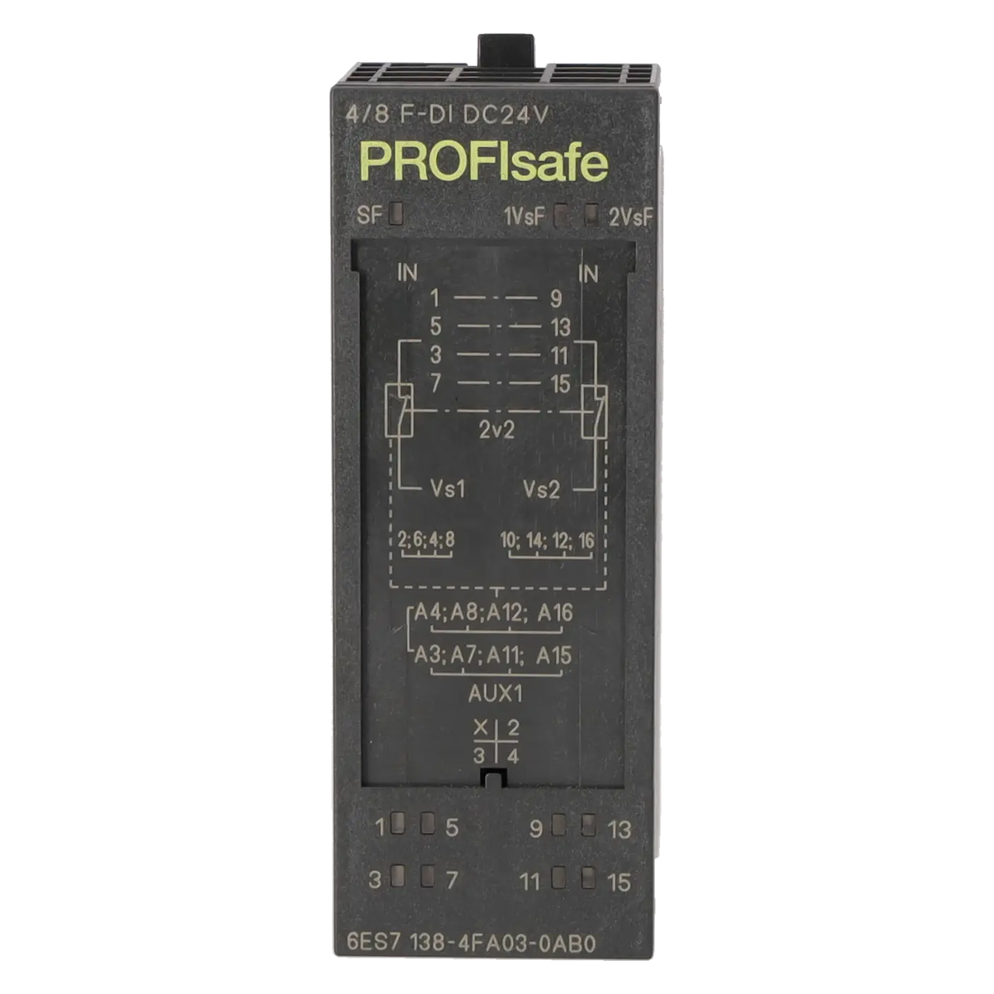 SIEMENS 6ES7138-4FA03-0AB0, PLC Controls, Digital Input / Output Modules, K0186197, Image 1