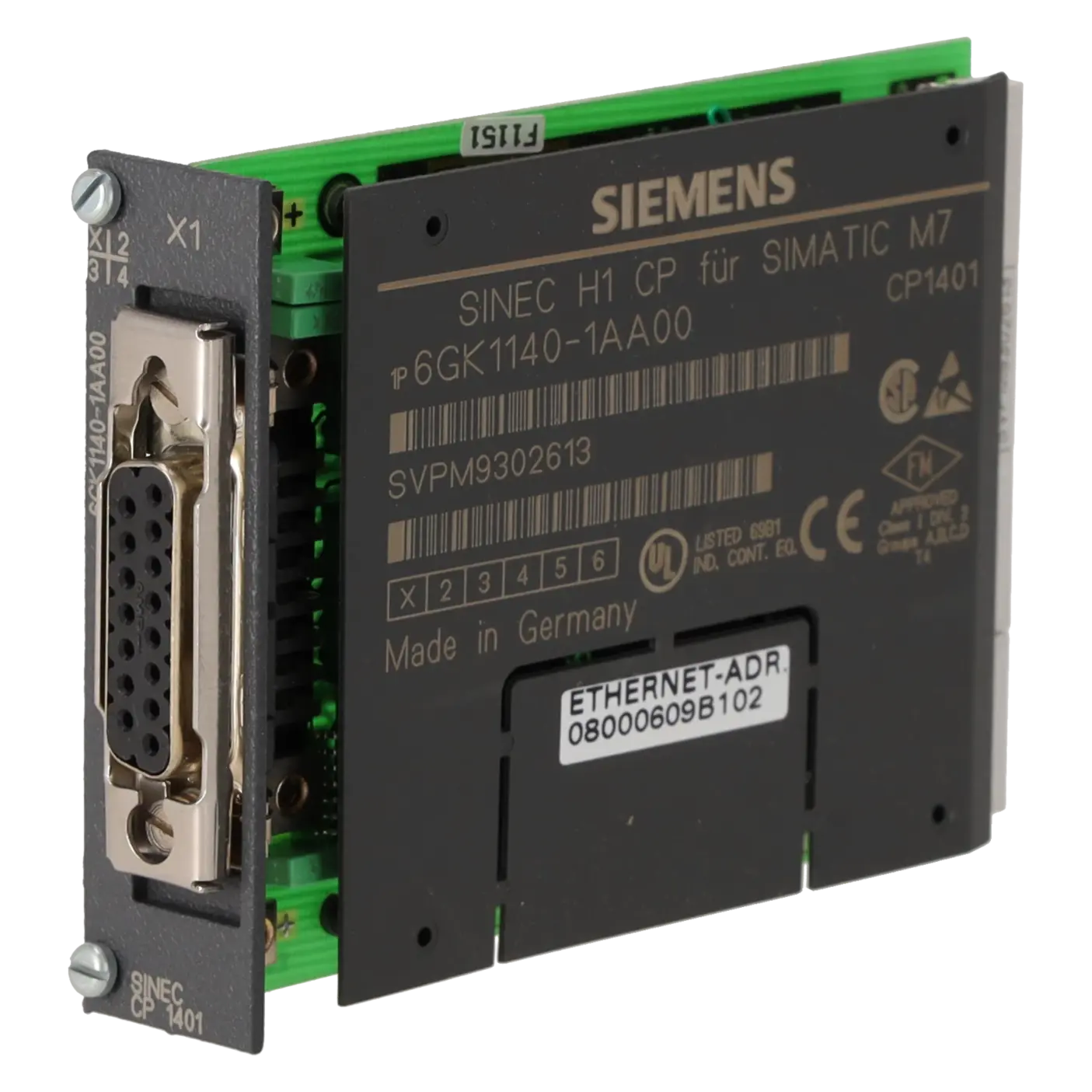 SIEMENS 6GK1140-1AA00, PLC Controls, Communication Modules, K0205126, Image 2