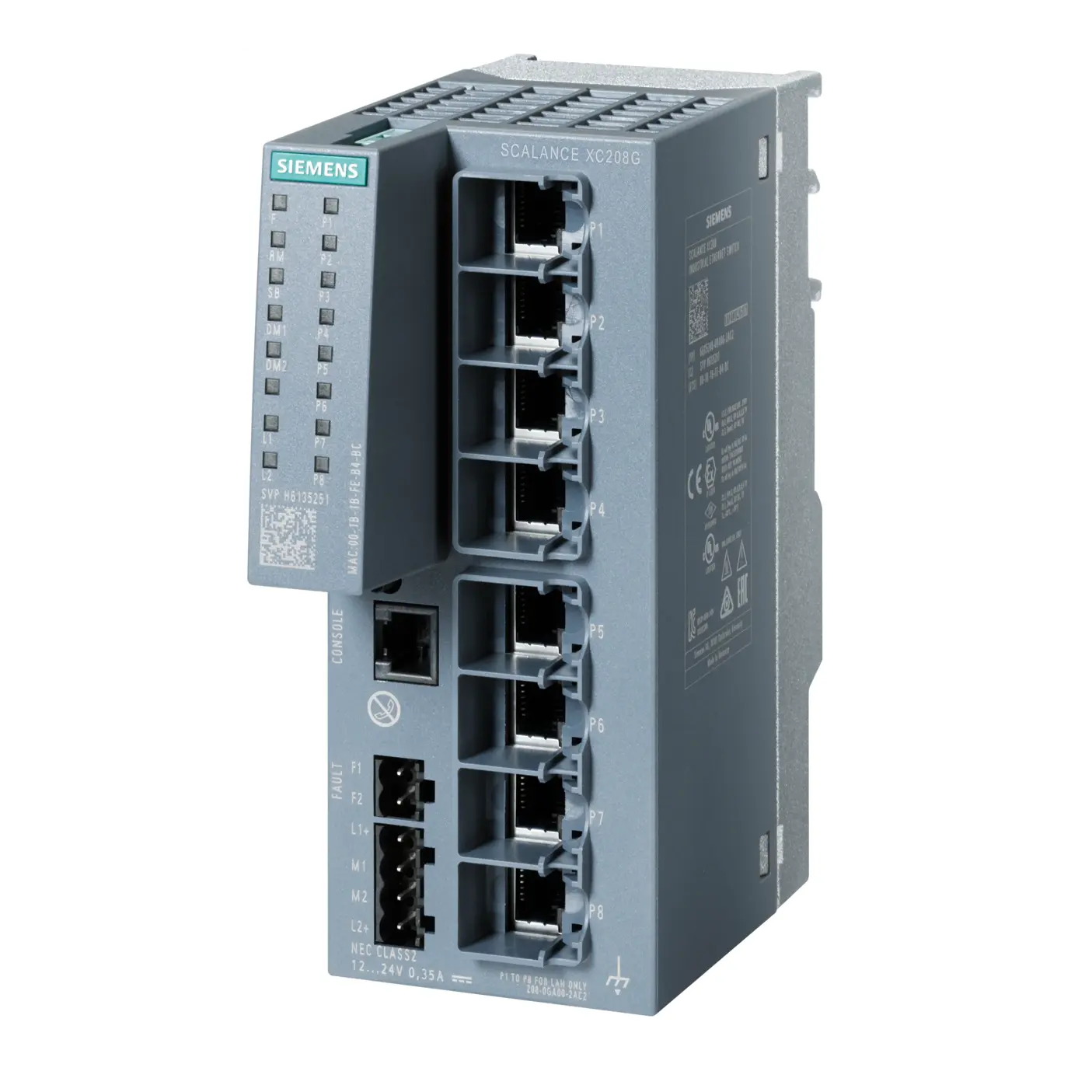 SIEMENS 6GK5208-0GA00-2AC2, Baugruppen, Kommunikationsbaugruppen, K1184787, Bild 1