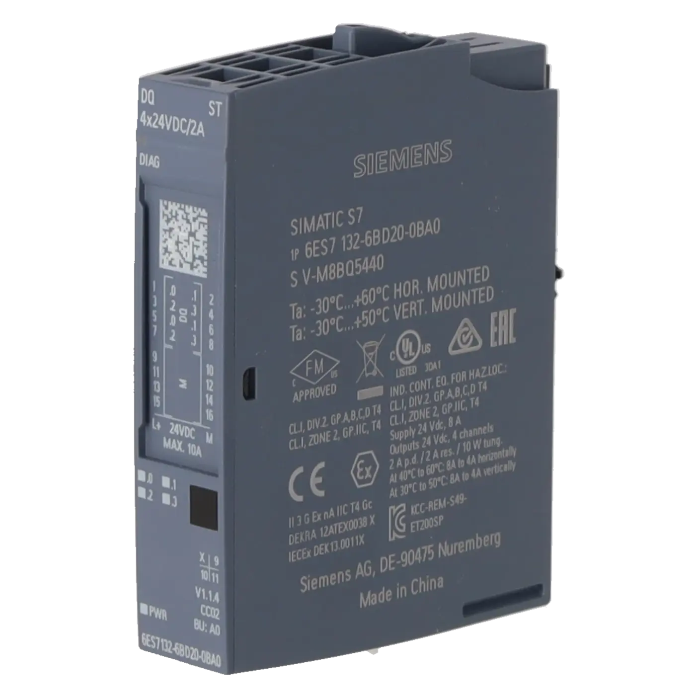 SIEMENS 6ES7132-6BD20-0BA0, Baugruppen, Digitalein- / Digitalausgaben, K0316550, Bild 2