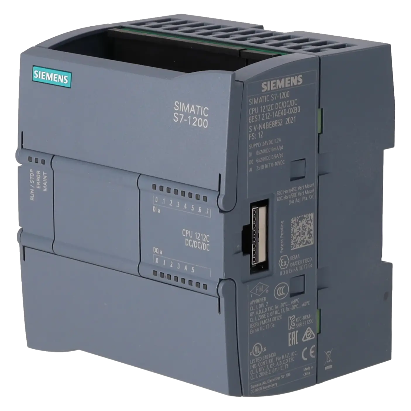 SIEMENS 6ES7212-1AE40-0XB0, Baugruppen, CPU / Zentralbaugruppen, K0370555, Bild 2