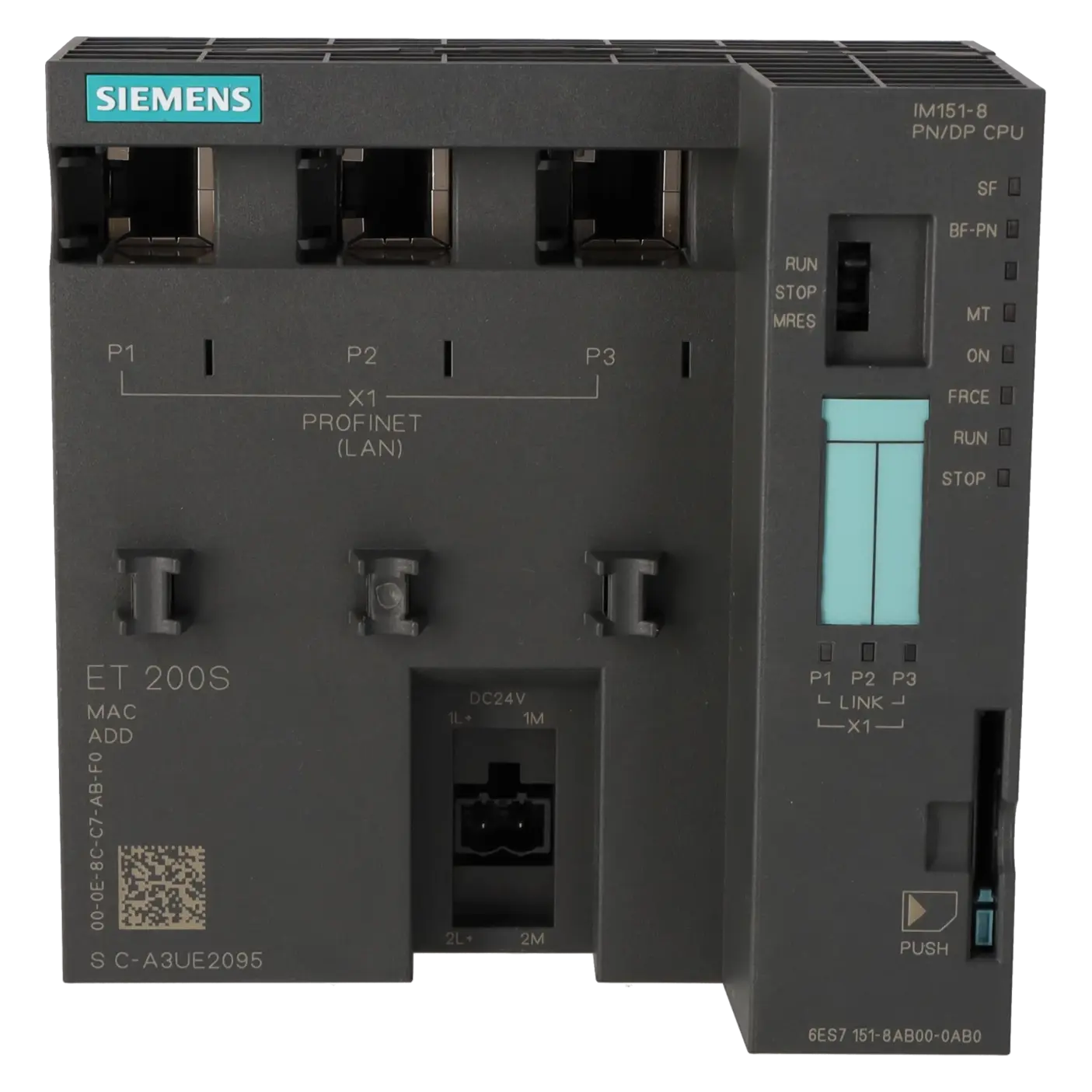 SIEMENS 6ES7151-8AB00-0AB0, Baugruppen, CPU / Zentralbaugruppen, K0219461, Bild 1