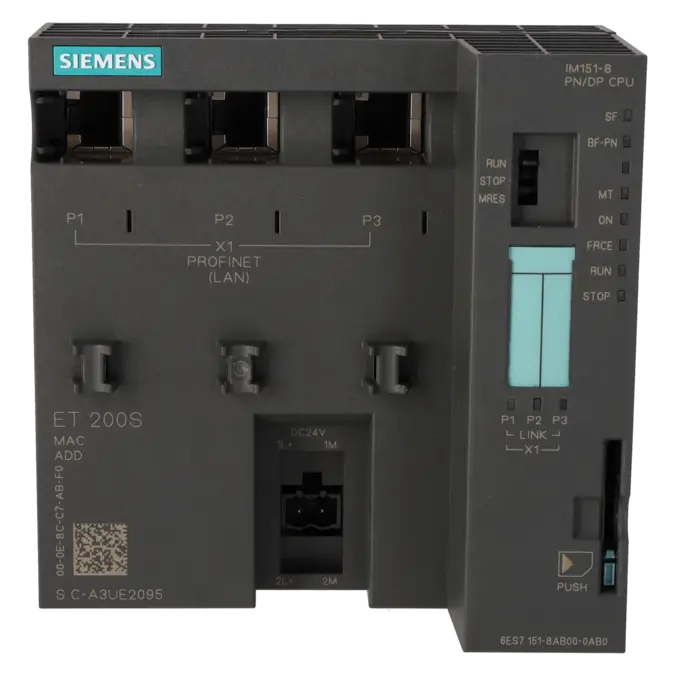 SIEMENS 6ES7151-8AB00-0AB0, Baugruppen, CPU / Zentralbaugruppen, K0219461, Bild 1