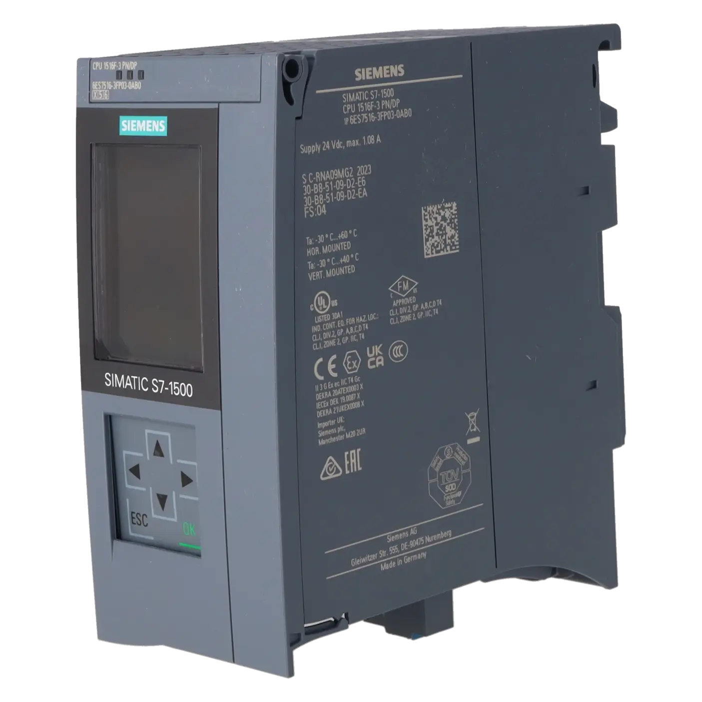 SIEMENS 6ES7516-3FP03-0AB0, Baugruppen, CPU / Zentralbaugruppen, K1261590, Bild 2