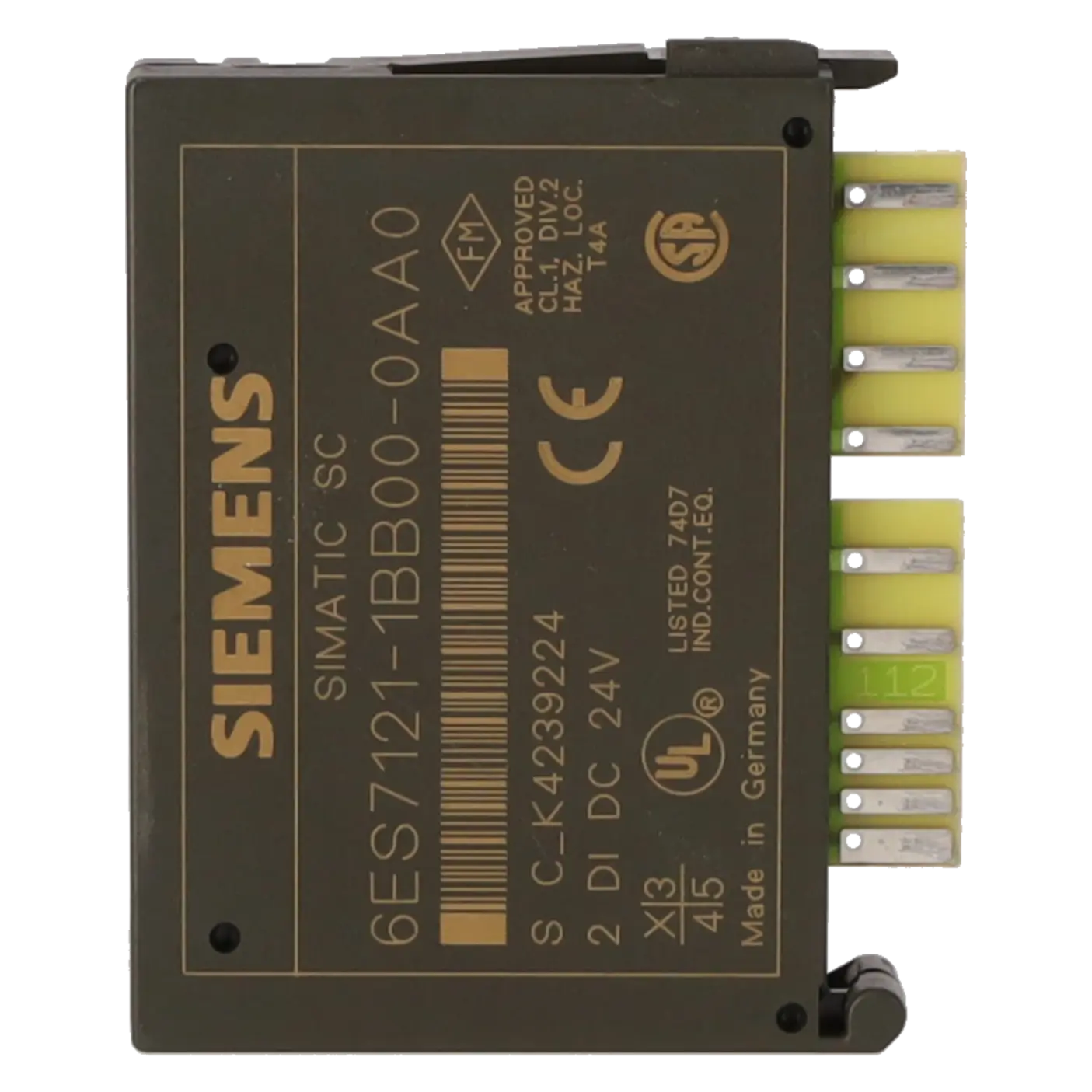 SIEMENS 6ES7121-1BB00-0AA0, Baugruppen, Digitalein- / Digitalausgaben, K0118031, Bild 3