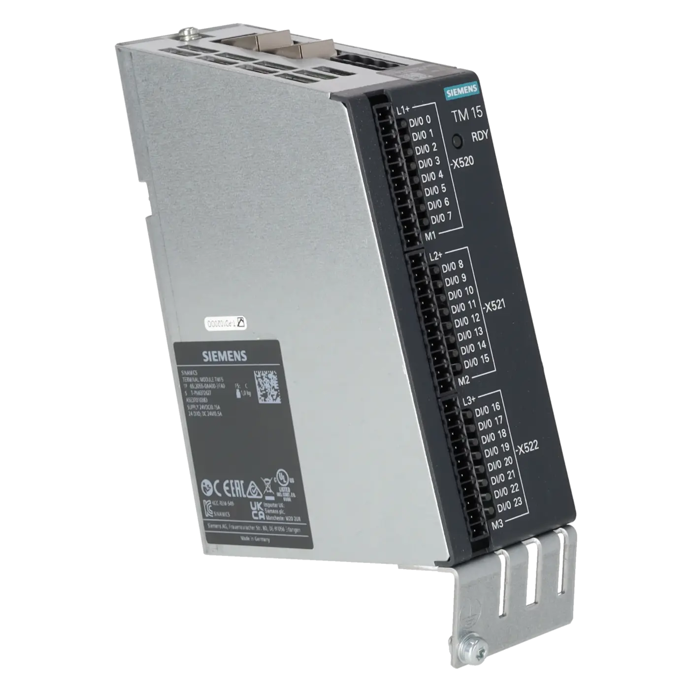 SIEMENS 6SL3055-0AA00-3FA0, Antriebstechnik, Digitalein- / Digitalausgaben, K0174772, Bild 8