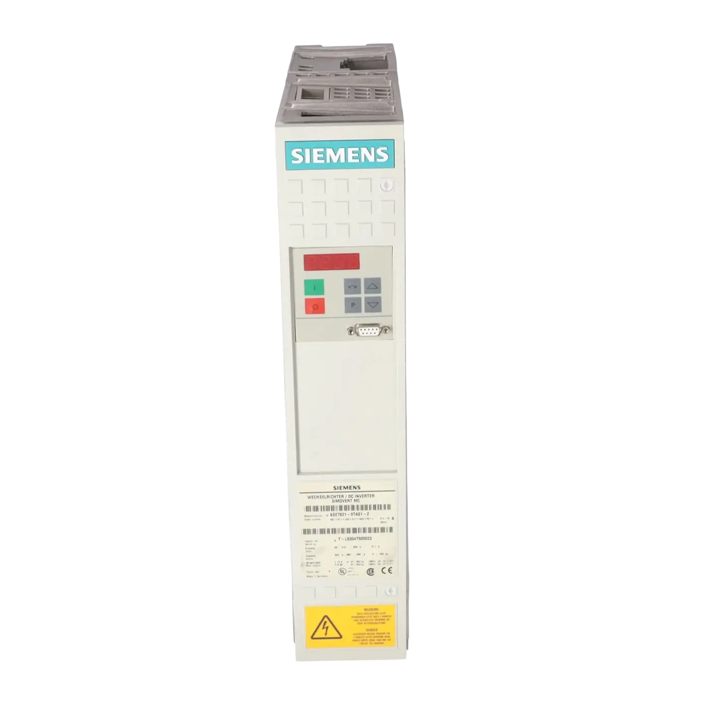 SIEMENS 6SE7021-0TA51-Z, Antriebstechnik, Wechselrichter, K0227227, Bild 1