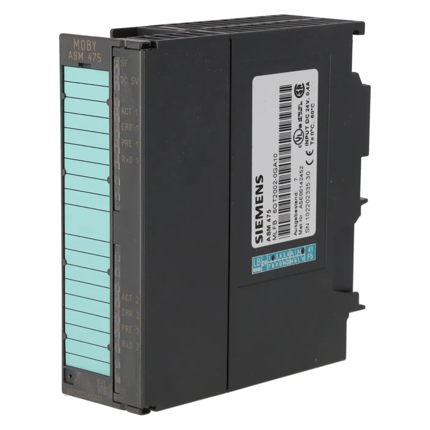 SIEMENS 6GT2002-0GA10, PLC Controls, Function Modules, K0119893, Image 2