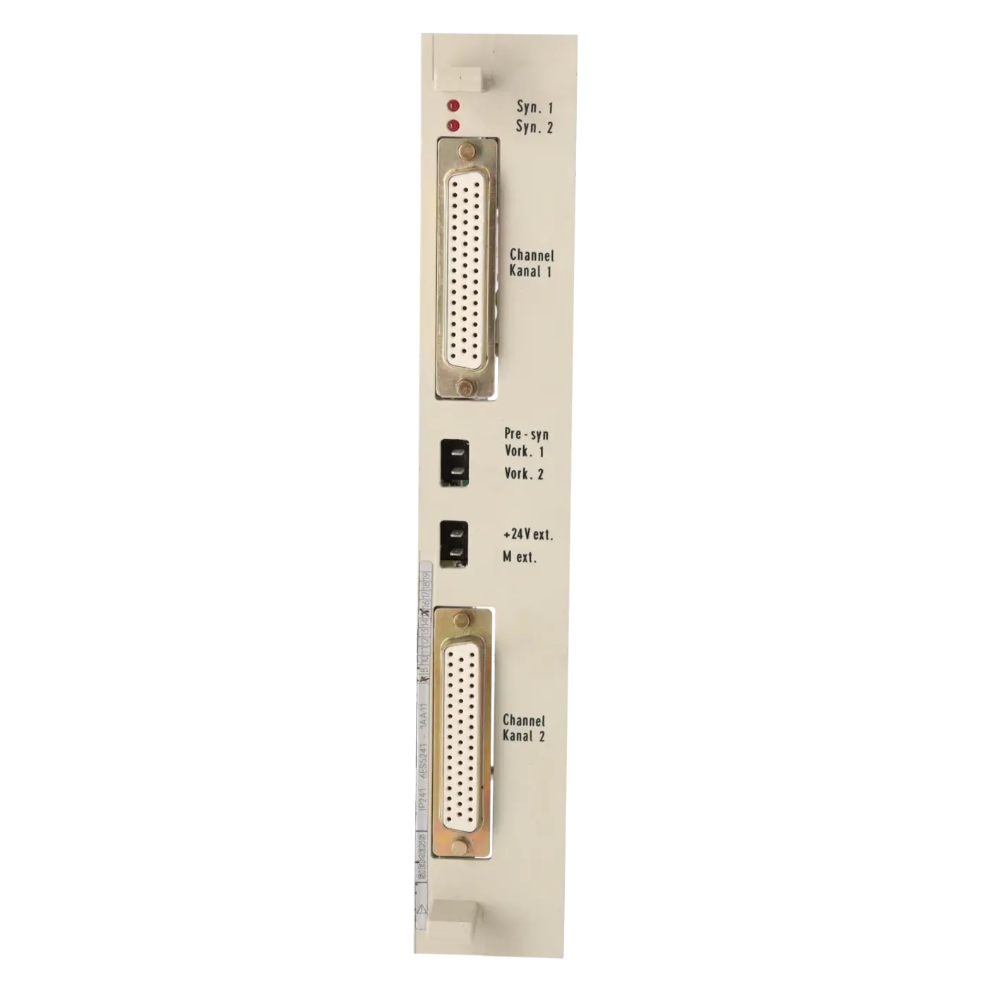 SIEMENS 6ES5241-1AA11, Baugruppen, Funktionsbaugruppen, K0137853, Bild 1