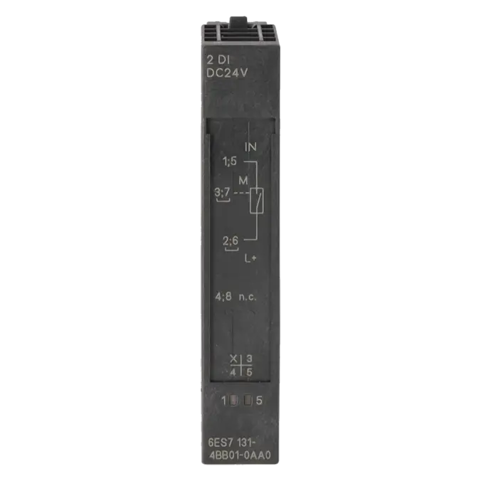 SIEMENS 6ES7131-4BB01-0AA0, PLC Controls, Digital Input / Output Modules, K0171081, Image 1