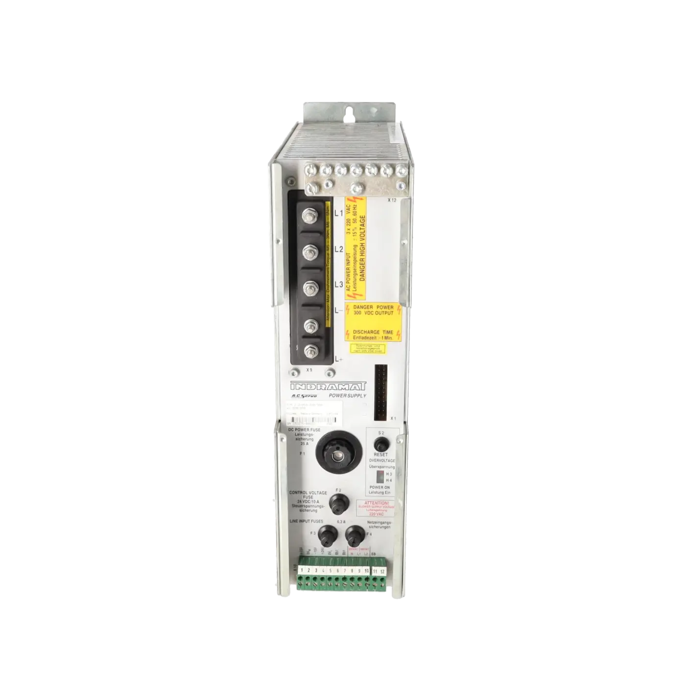 Indramat TVM2.2-50-220/300-W1/220/380, Drive Technology, Rectifier / Regenerative Units, K0411467, Image 1