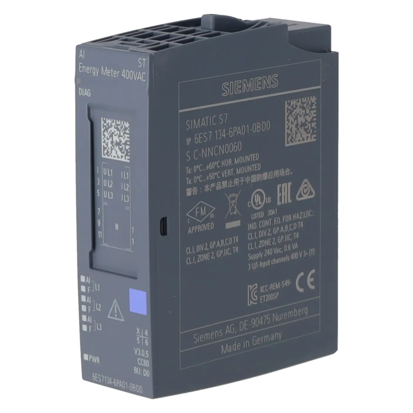 SIEMENS 6ES7134-6PA01-0BD0, Baugruppen, Analogein- / Analogausgaben, K1097175, Bild 2