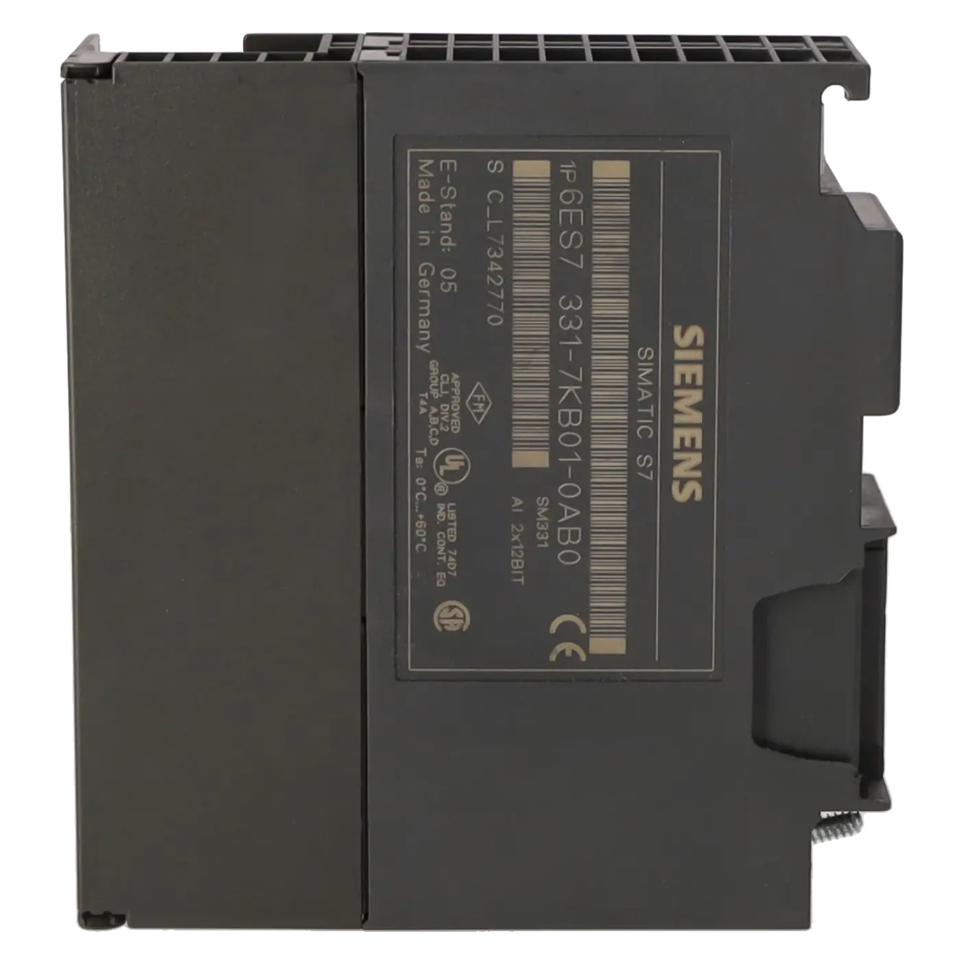 SIEMENS 6ES7331-7KB01-0AB0, PLC Controls, Analog Input / Output Modules, K0000149 Image 3