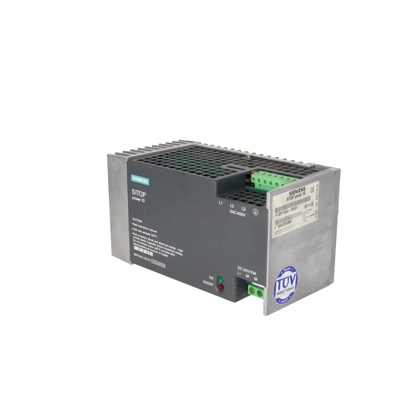 SIEMENS 6EP1434-1SL01, HMI, Stromversorgungen / Netzteile, K0000779, Bild 2