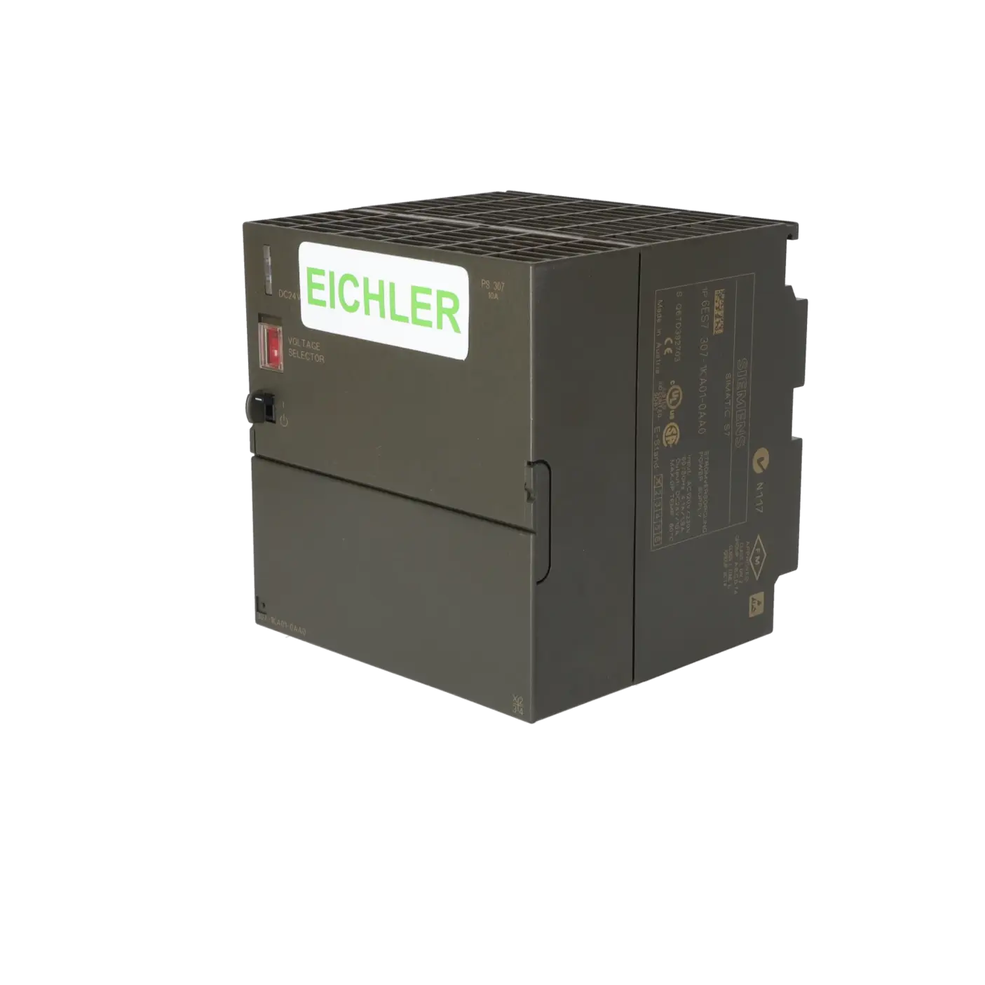 SIEMENS 6ES7307-1KA01-0AA0, PLC Controls, SIMATIC S7-300, K0118506, Image 2
