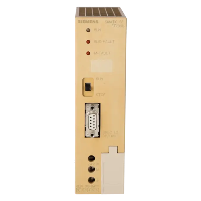 SIEMENS 6ES5318-8MC11, PLC Controls, Interface Modules / Power-On Units, K0136371, Image 1