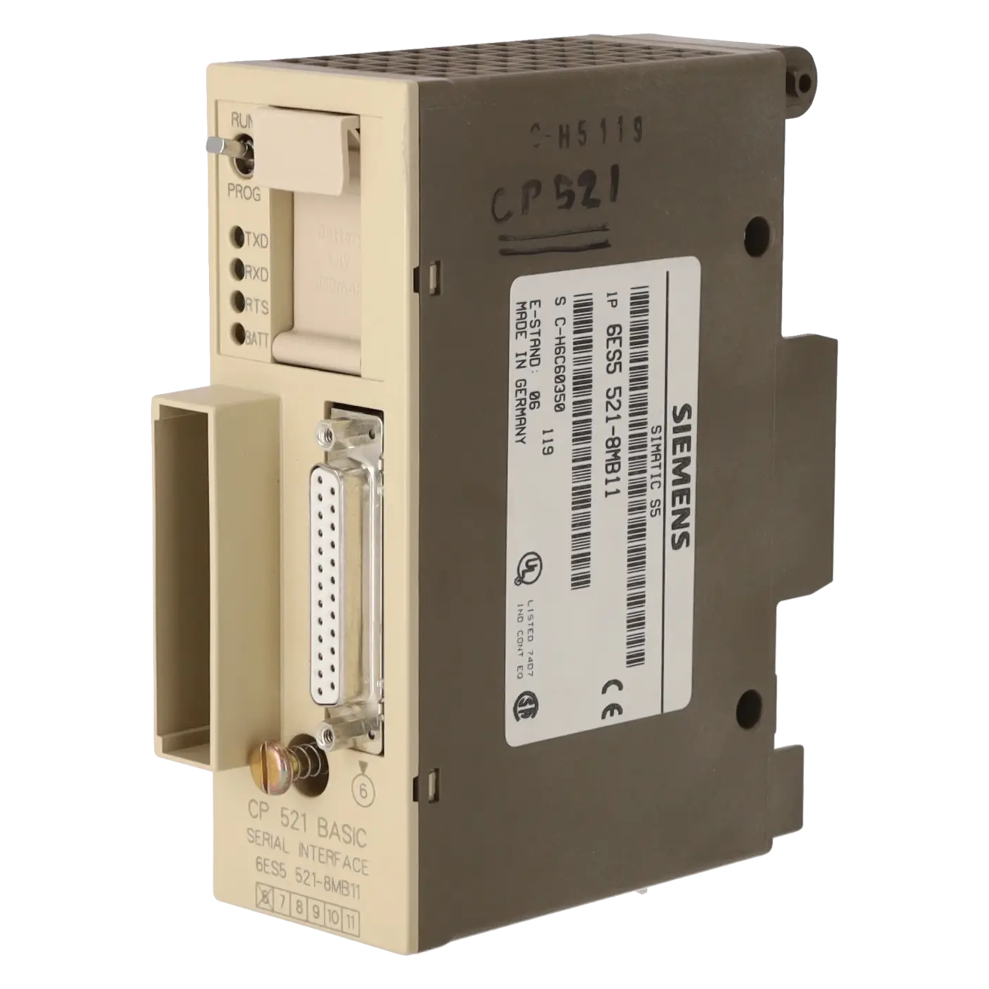 SIEMENS 6ES5521-8MB11, Baugruppen, Kommunikationsbaugruppen, K0136432, Bild 2