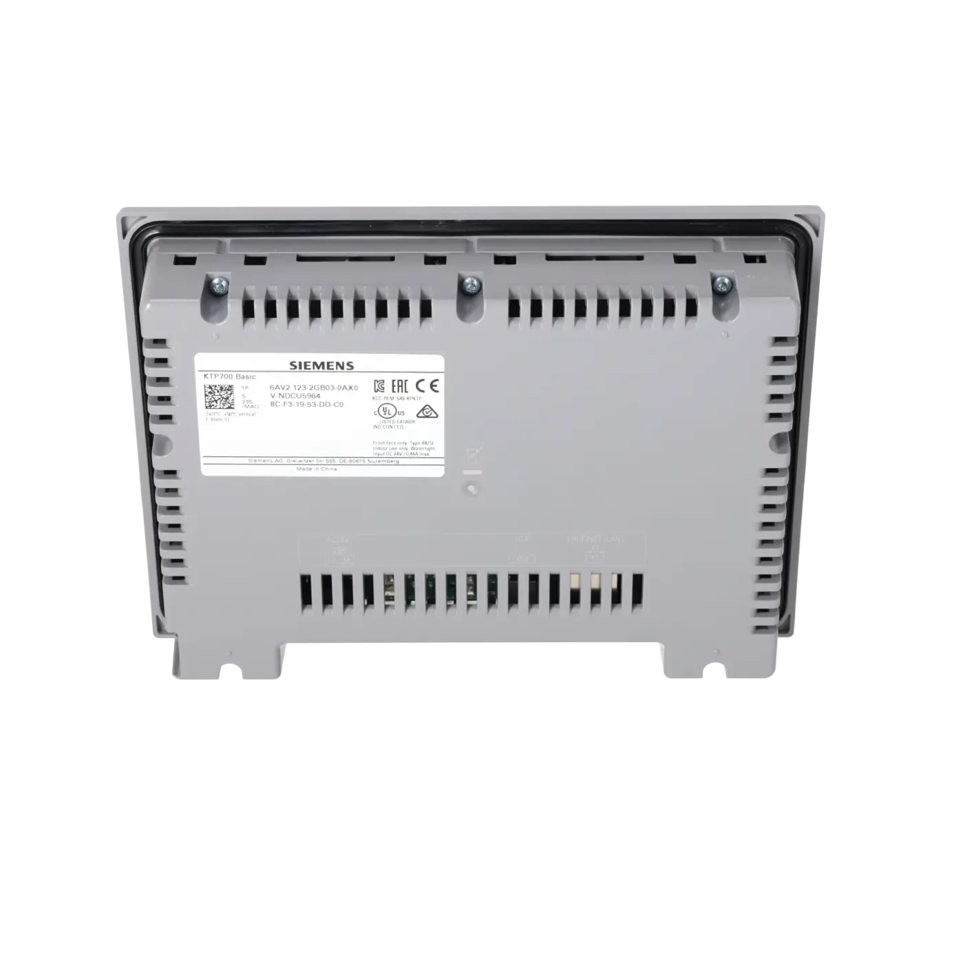 SIEMENS 6AV2123-2GB03-0AX0, HMI, Operator Panels mit Key, K0369230, Bild 5