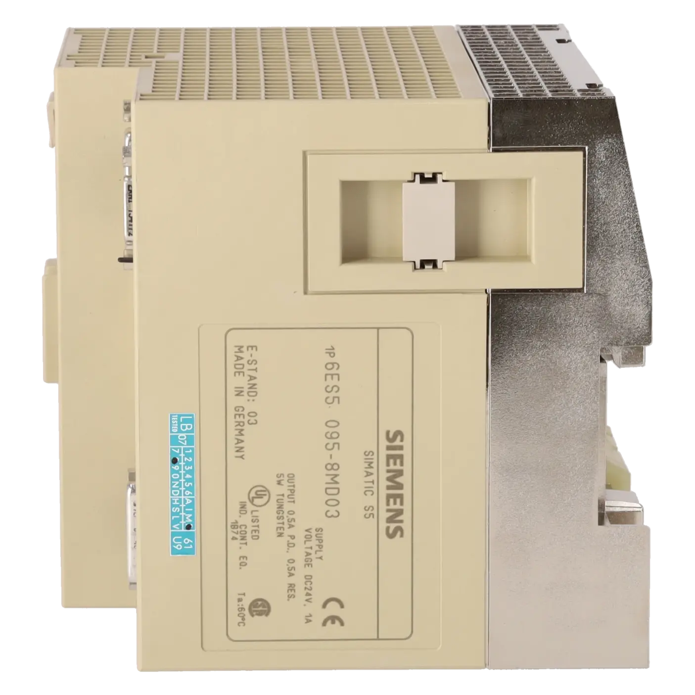 SIEMENS 6ES5095-8MD03, PLC Controls, SIMATIC-S5 Sales Offer, K0117388, Image 3