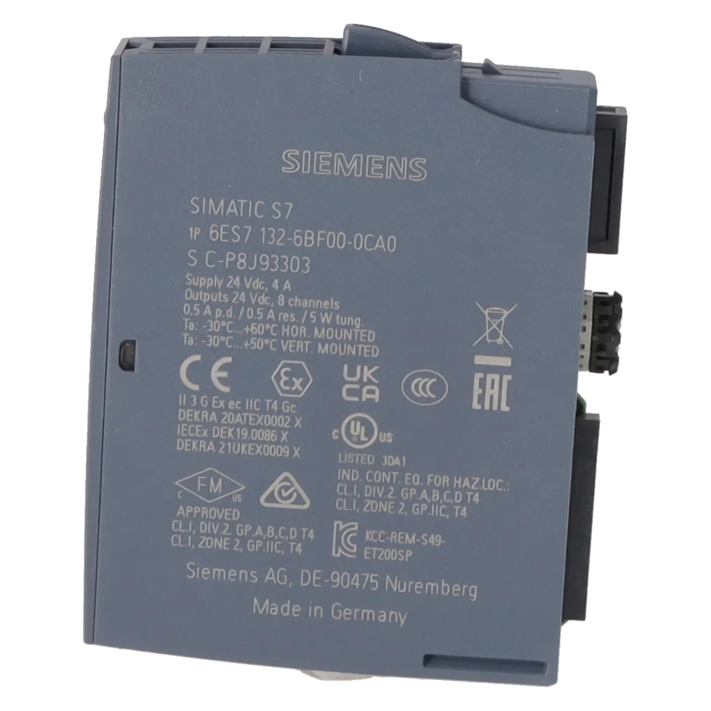 SIEMENS 6ES7132-6BF00-0CA0, Baugruppen, Digitalein- / Digitalausgaben, K0339755, Bild 3