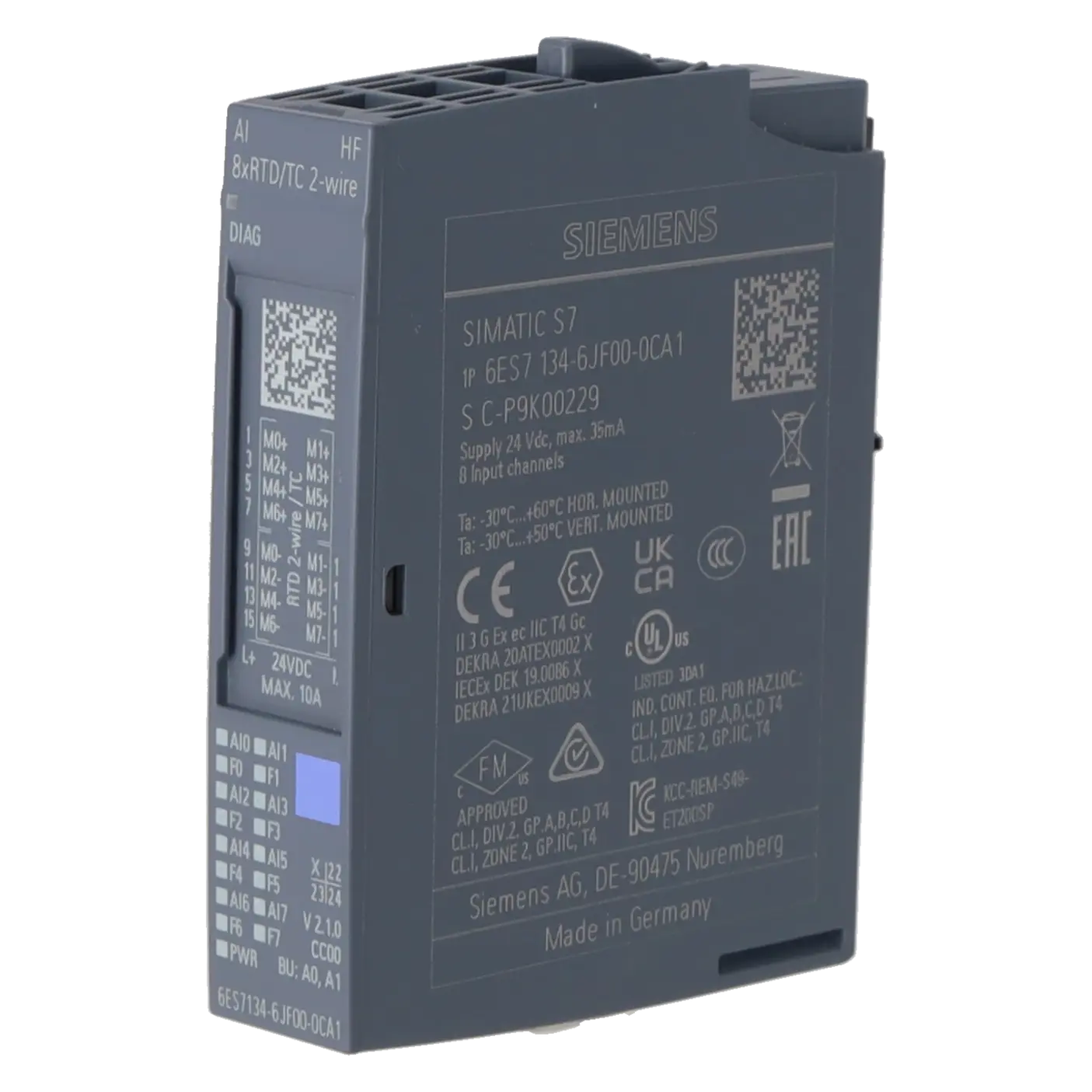 SIEMENS 6ES7134-6JF00-0CA1, Baugruppen, Analogein- / Analogausgaben, K0370485, Bild 2